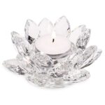 Photophore Lotus en Cristal M