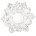 Photophore Lotus en Cristal M