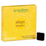 Aromafume briques d'encens Chakra 3°chakra