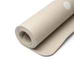 Yogi & Yogini Premium tapis de Yoga TPE Fleur de Vie beige