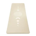 Yogi & Yogini Premium tapis de Yoga TPE Fleur de Vie beige