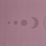 Yogi & Yogini Premium tapis de Yoga TPE Fleur de Vie lilas