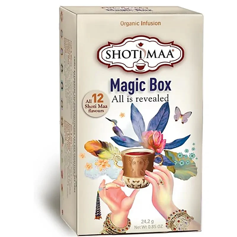 Shoti Maa Magic Box 12 fragranze de thé bio