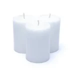 Bougies de stéarine 3 x PURENESS