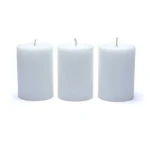 Bougies de stéarine 3 x PURENESS