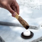 Sagrada Madre bâton de Palo Santo aux herbes