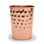 Gobelets en cuivre martelé (99% de cuivre pure)