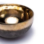 Bol Tibétain Ishana noir et or (10 cm)